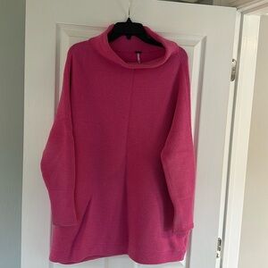 Free People Slouchy Ottoman Tunic Sweater, M